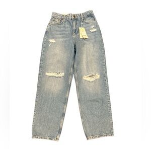 Boden Denim Women’s US Size 4 Straight Leg‎ High Rise Ankle Skimming Jeans NWT